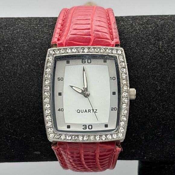 Red Crystal Watch - Picture 1 of 5